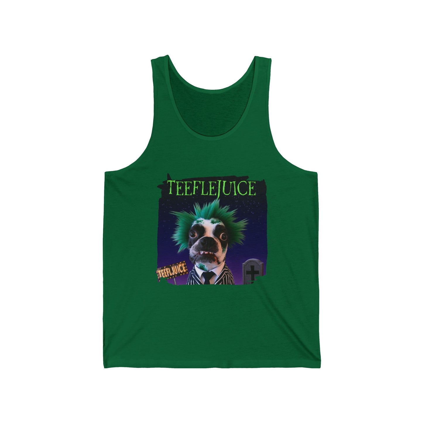 Teeflejuice Unisex Tank Top: Spooky Spectacle Wear