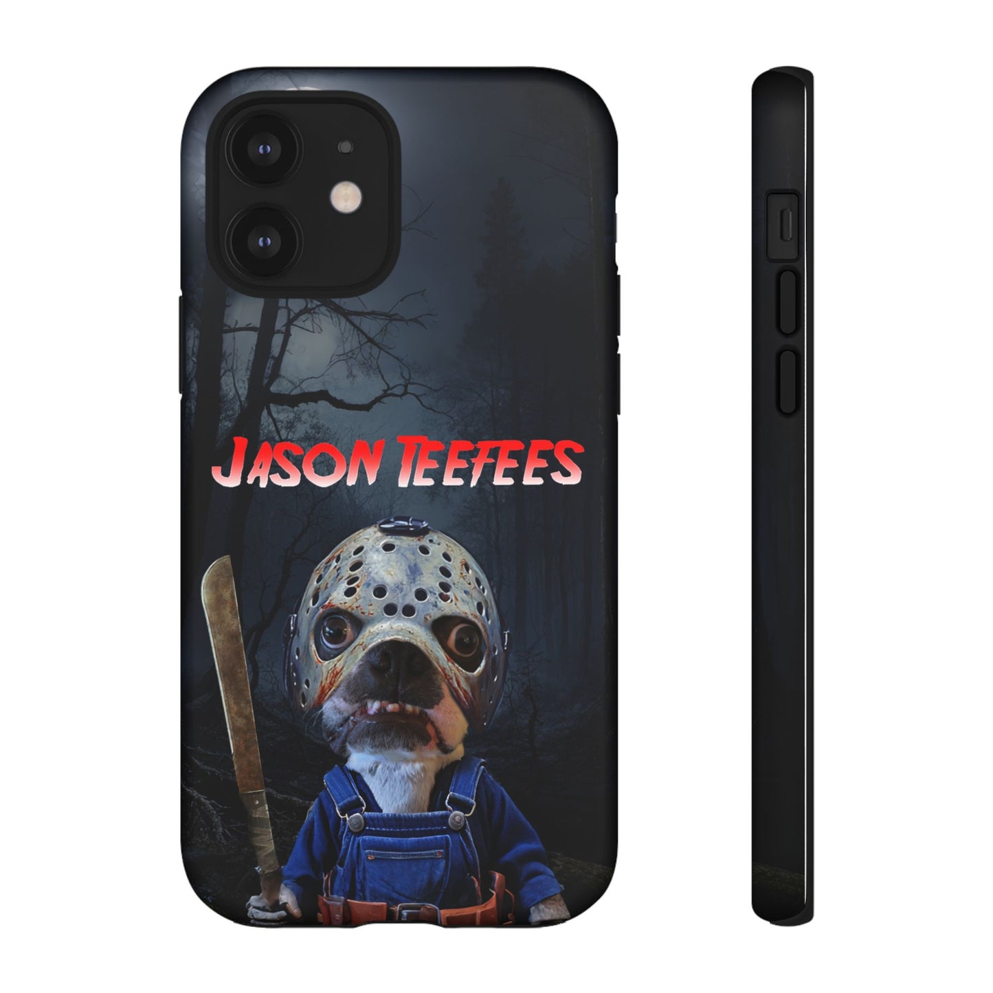 Masked Mischief: Jason Teefees Phone Case