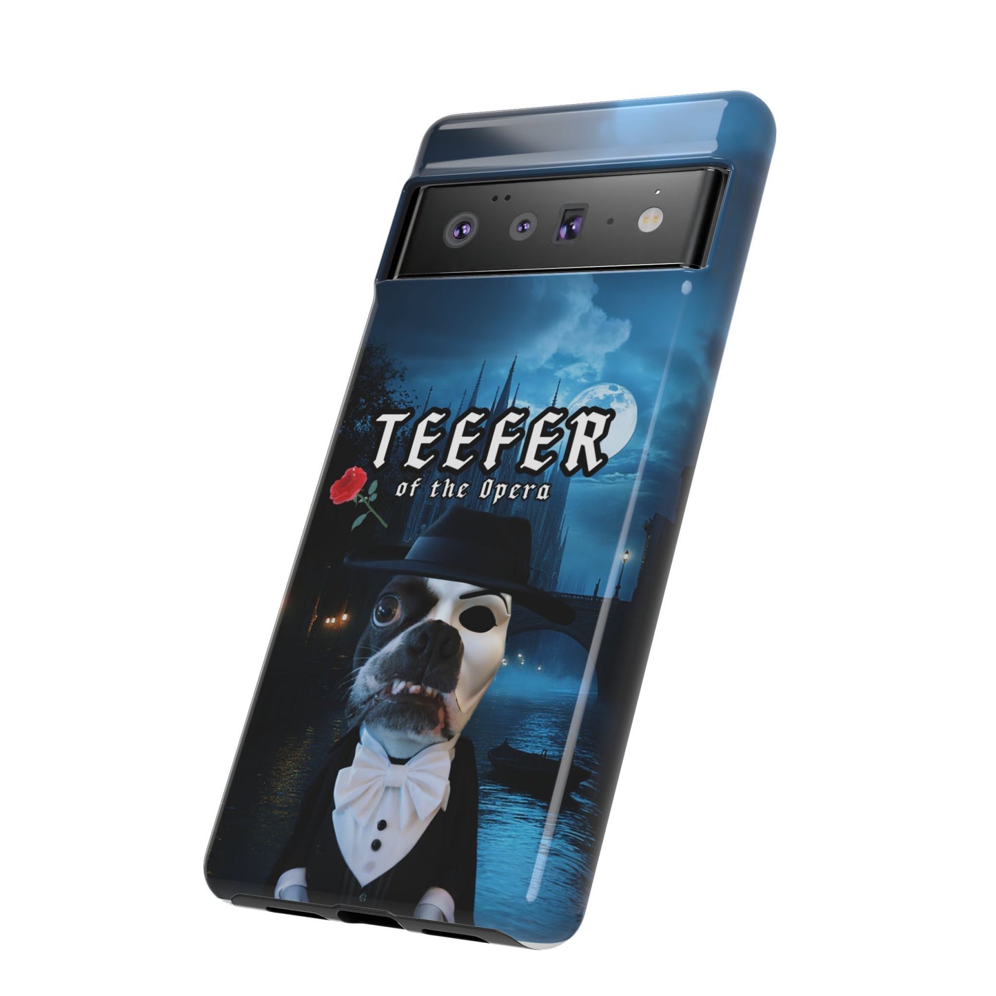 Teefer of the Opera Phone Case: Dramatic Elegance