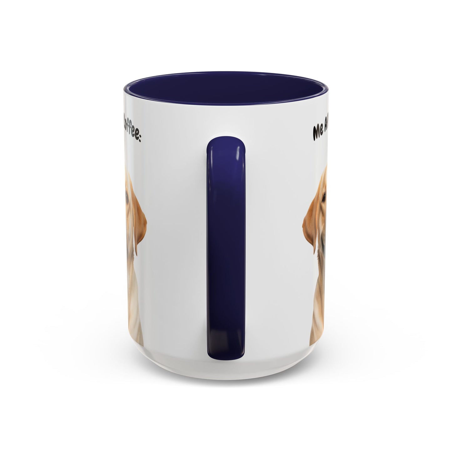 Funny Labrador Retriever Coffee Mug – Me Before Coffee / Me After Coffee – Cute Lab Teeth Design – Teefers Original