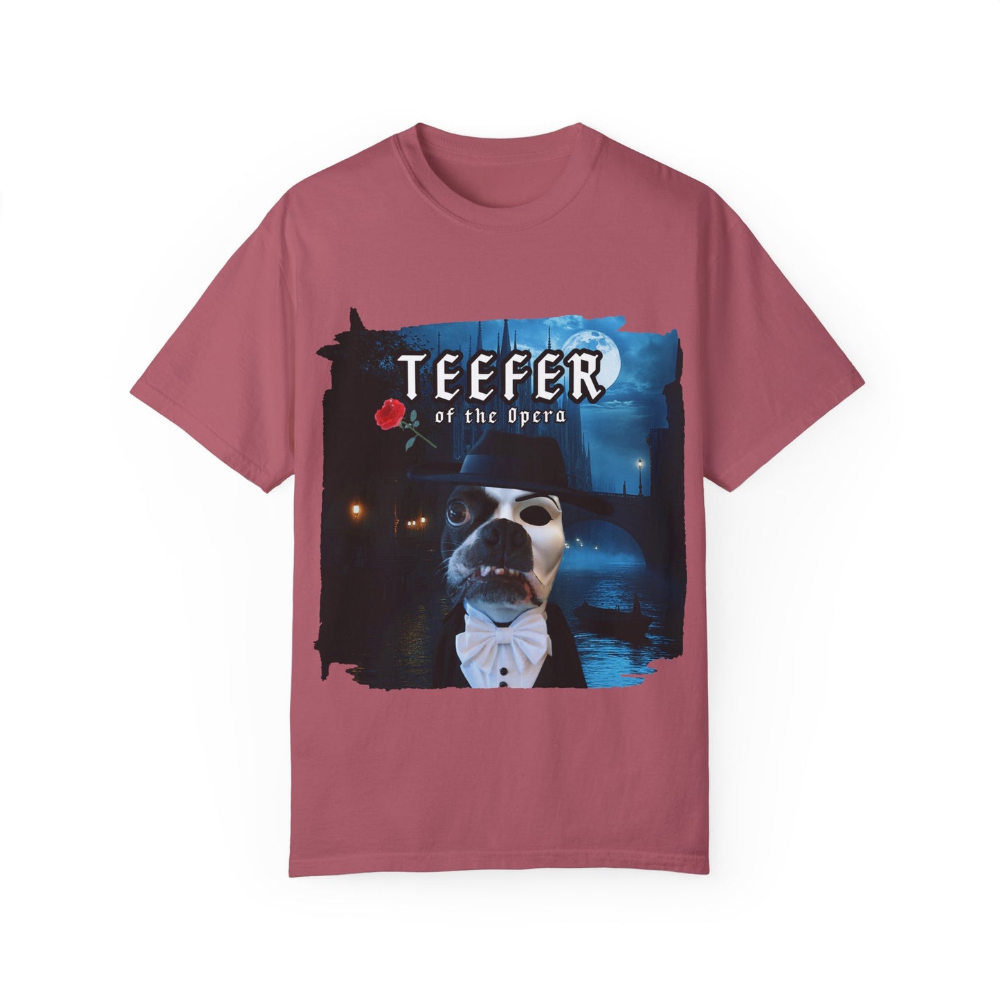 Teefer of the Opera Unisex T-Shirt: Curtain Call Comfort
