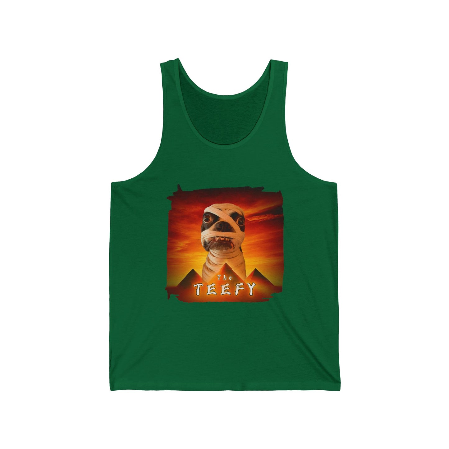 The Teefy Unisex Tank Top: Mummy's Casual Charm