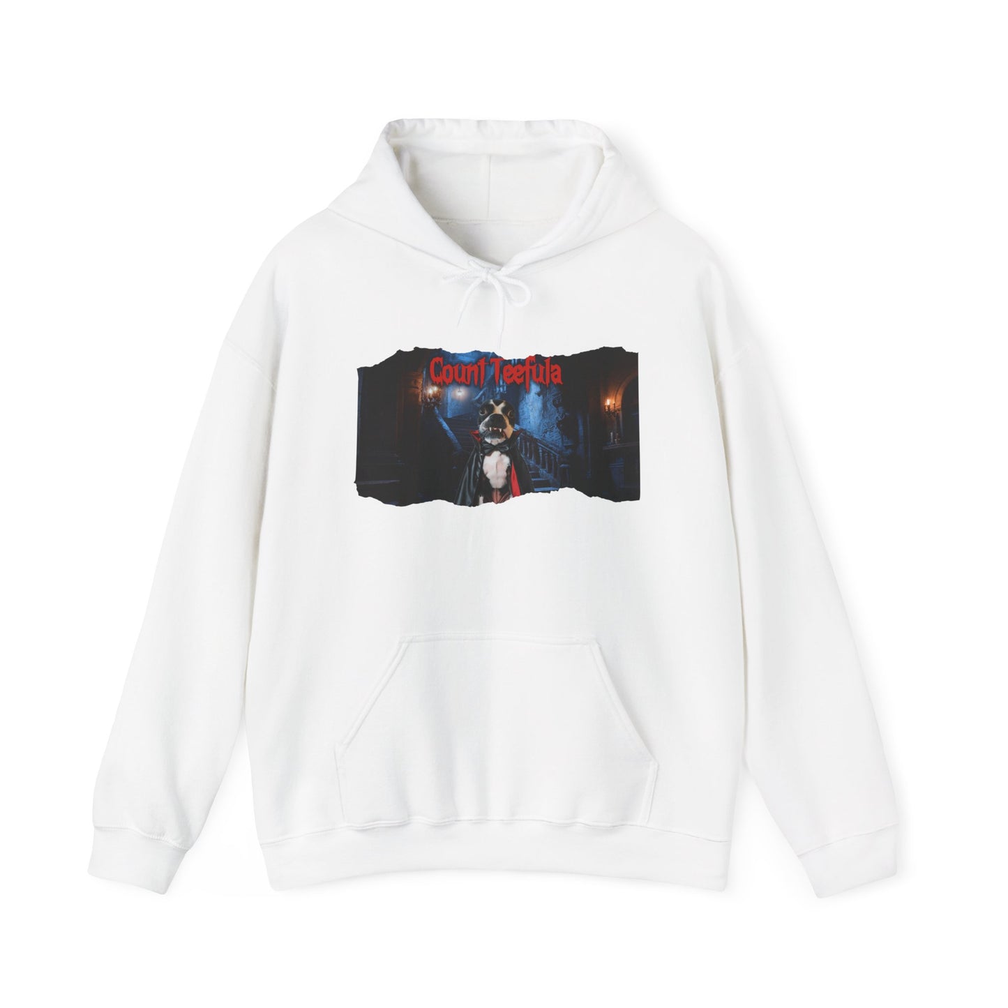Count Teefula Unisex Pullover Hoodie: Midnight Elegance