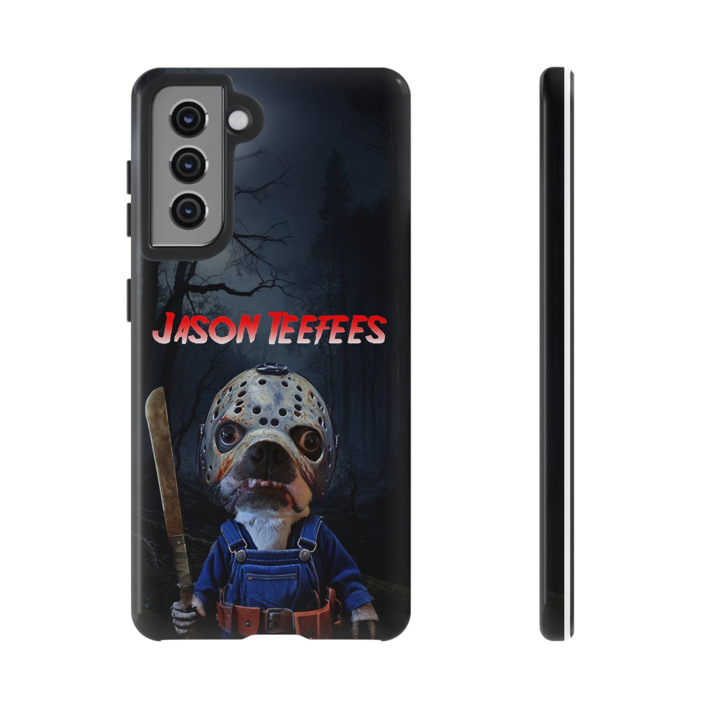 Masked Mischief: Jason Teefees Phone Case