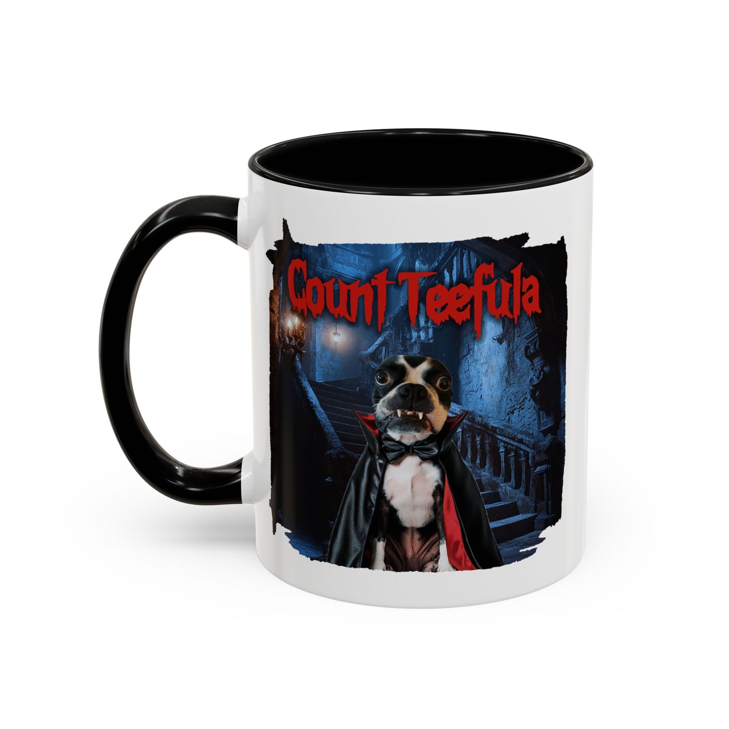 Sip with Count Teefula: Accent Mug