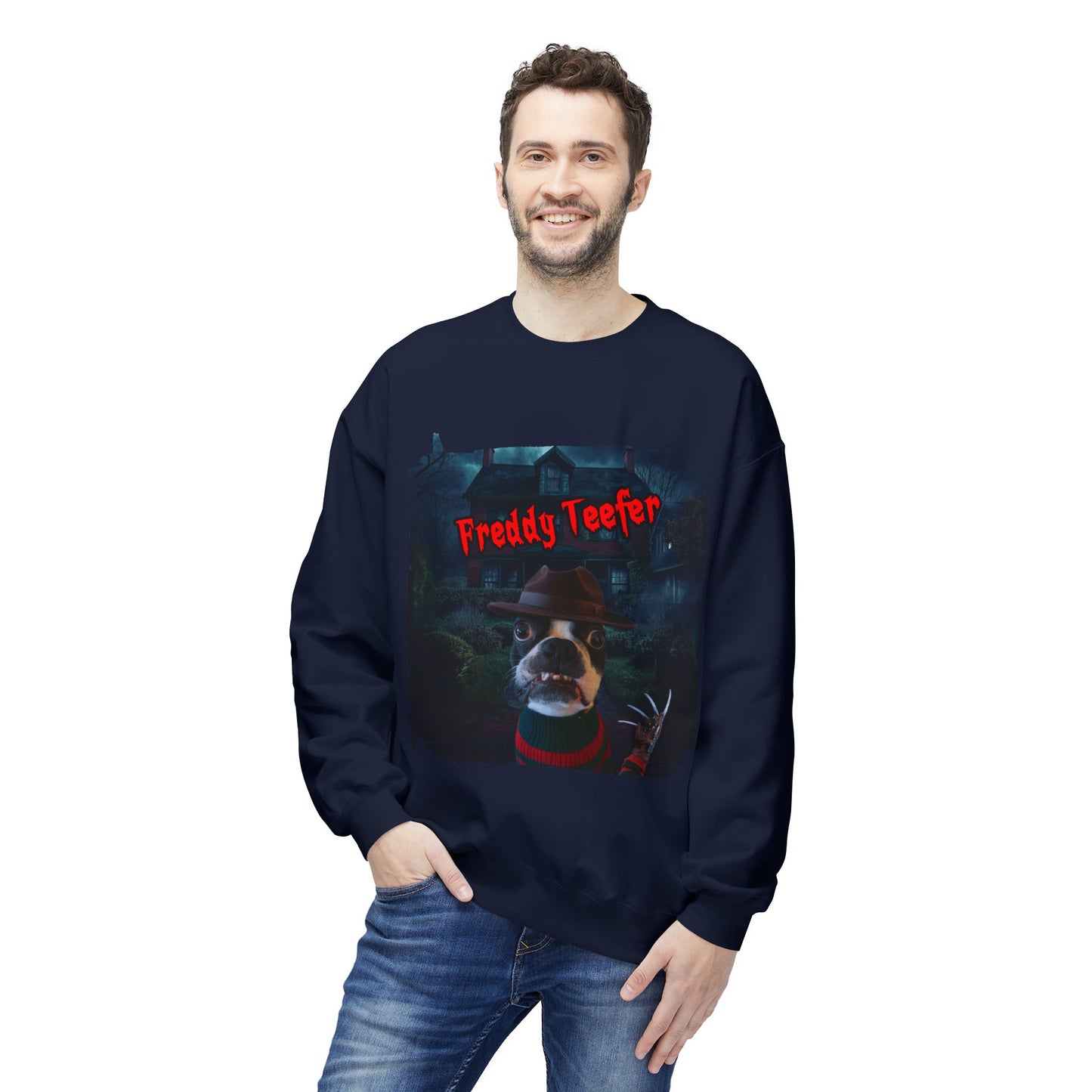 Freddy Teefer Crewneck Sweatshirt: Dream Realm Cozy