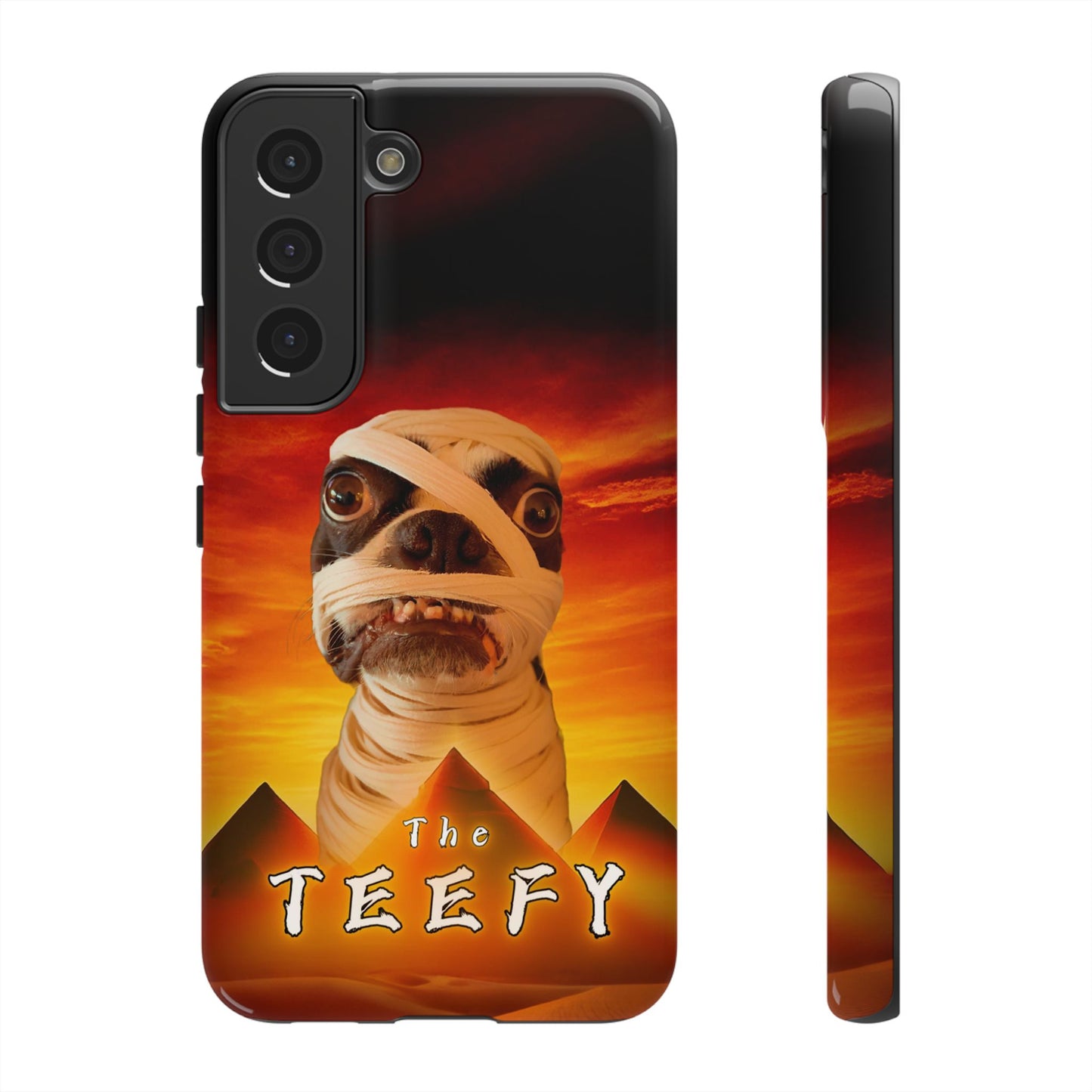 The Teefy Phone Case: Perfect for Teef and Classic Horror Enthusiasts