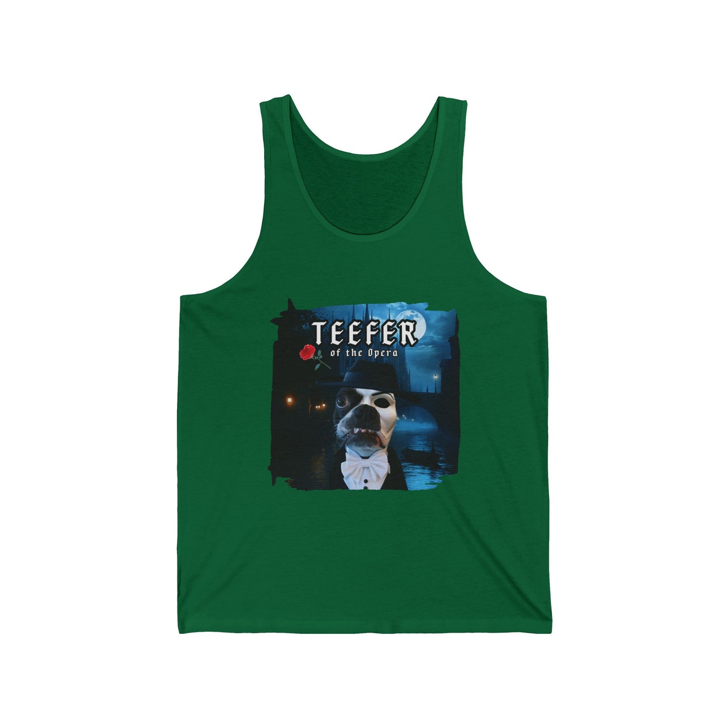 Teefer of the Opera Unisex Tank Top: Stage Presence Wear