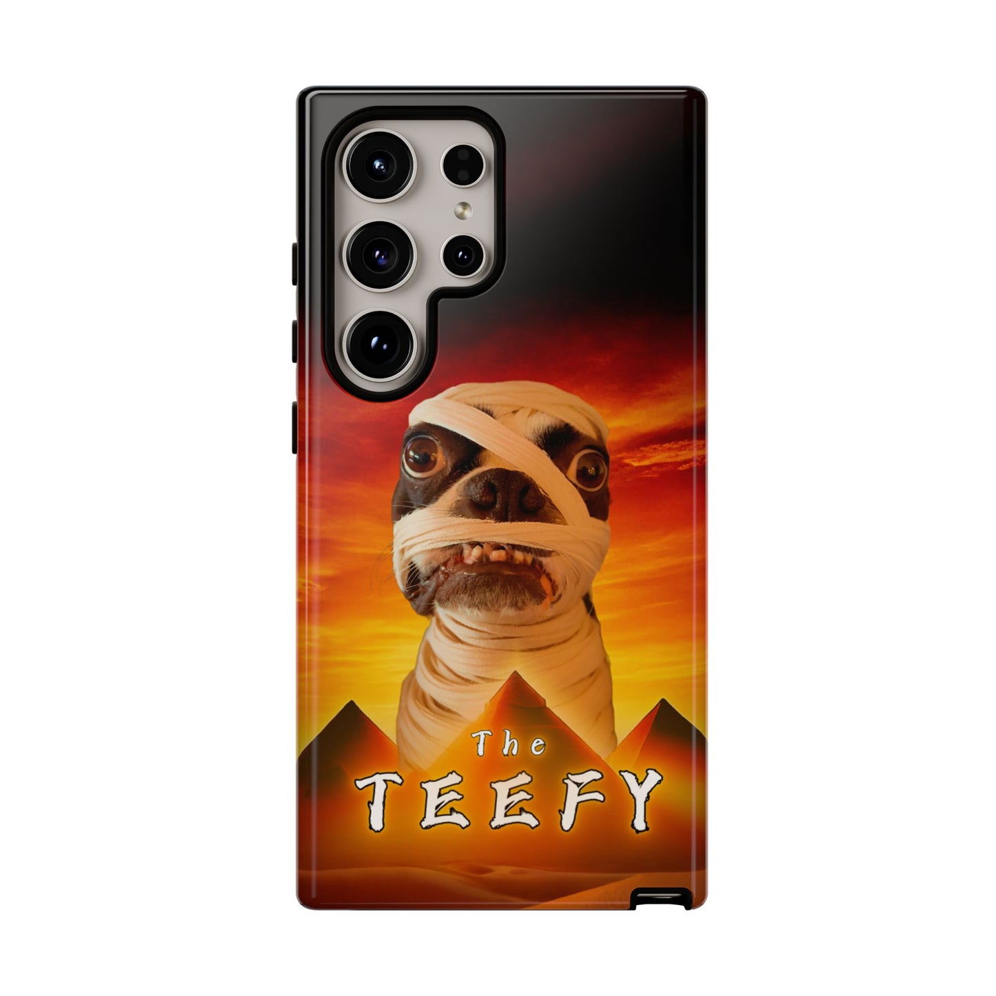 The Teefy Phone Case: Perfect for Teef and Classic Horror Enthusiasts