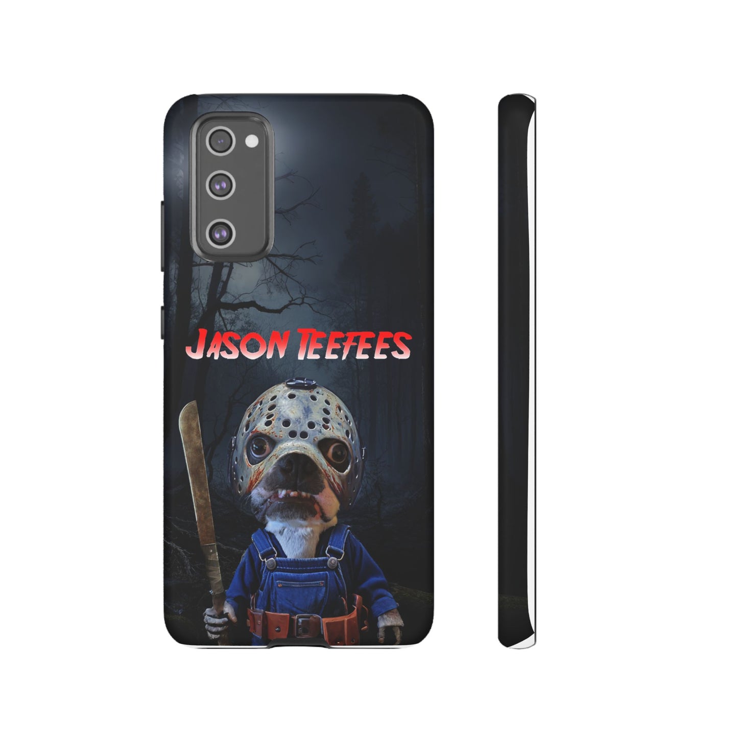 Masked Mischief: Jason Teefees Phone Case