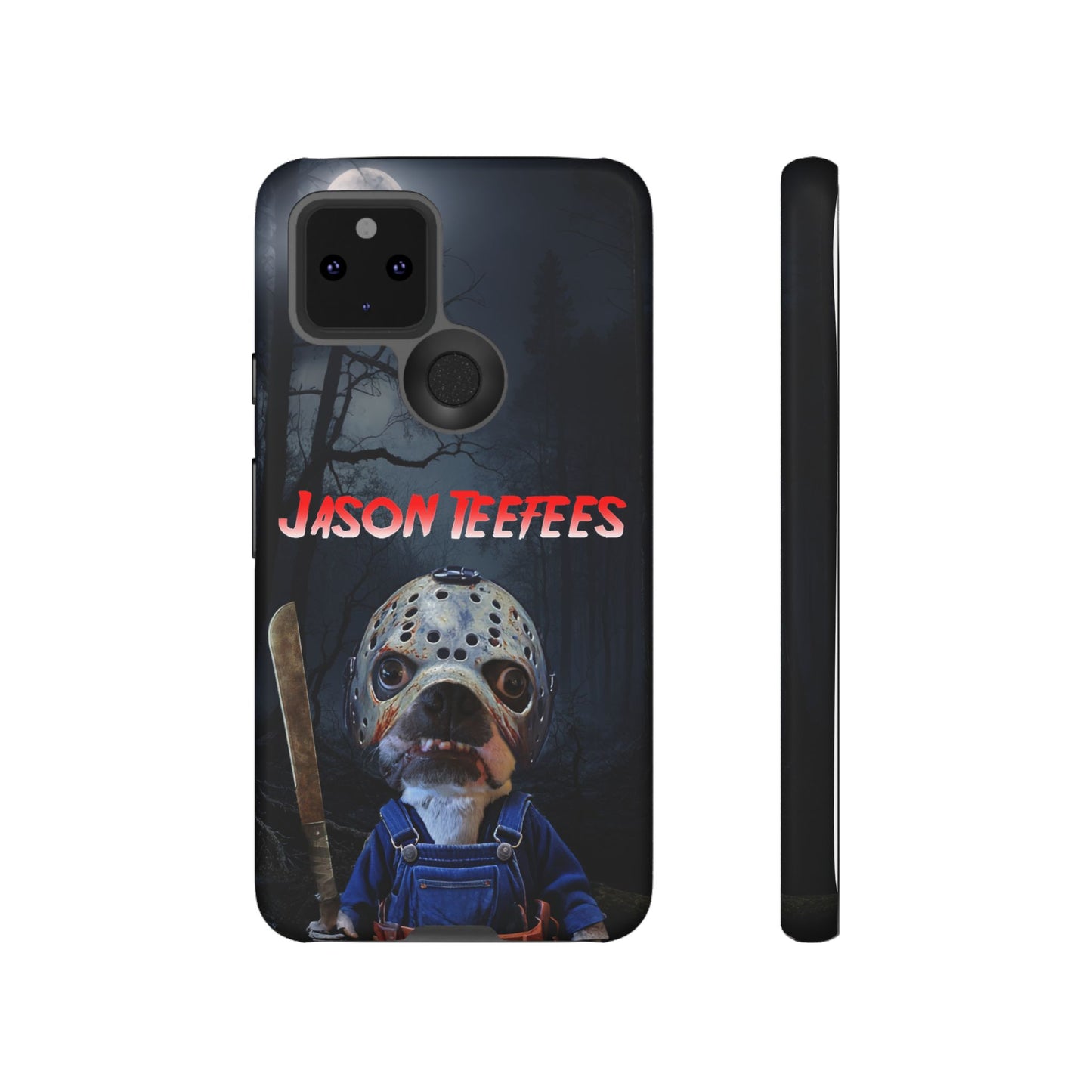 Masked Mischief: Jason Teefees Phone Case