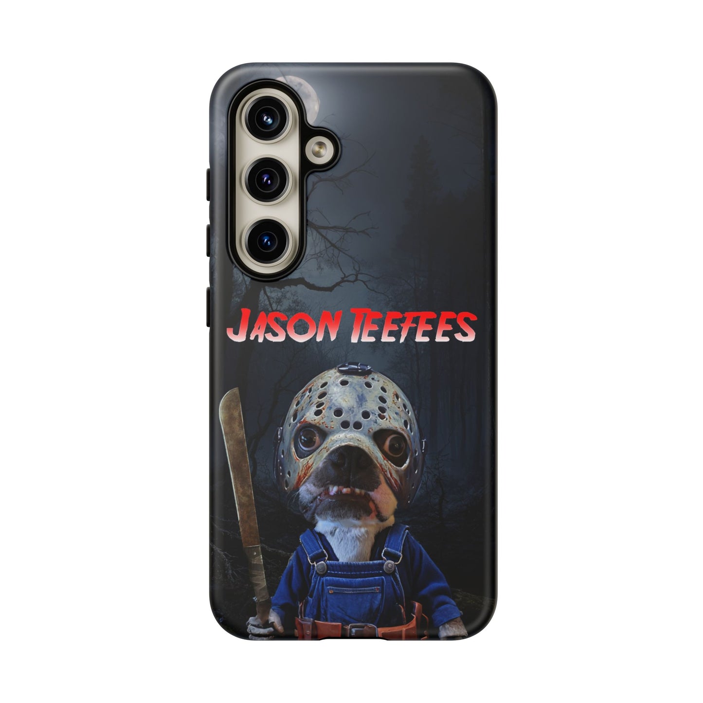 Masked Mischief: Jason Teefees Phone Case