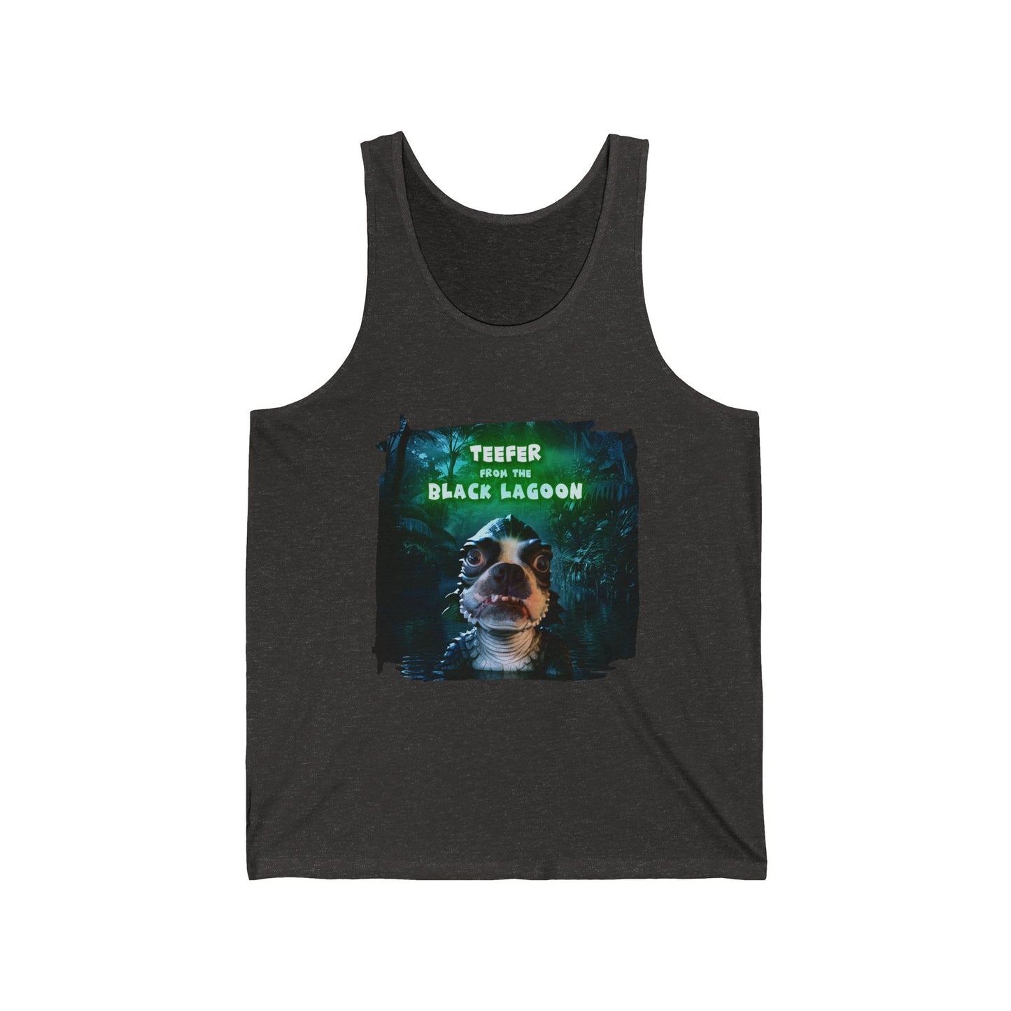 Teefer from the Black Lagoon Unisex Tank Top: Lagoon Explorer