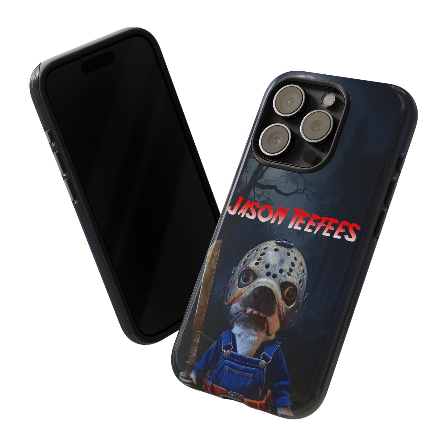 Masked Mischief: Jason Teefees Phone Case