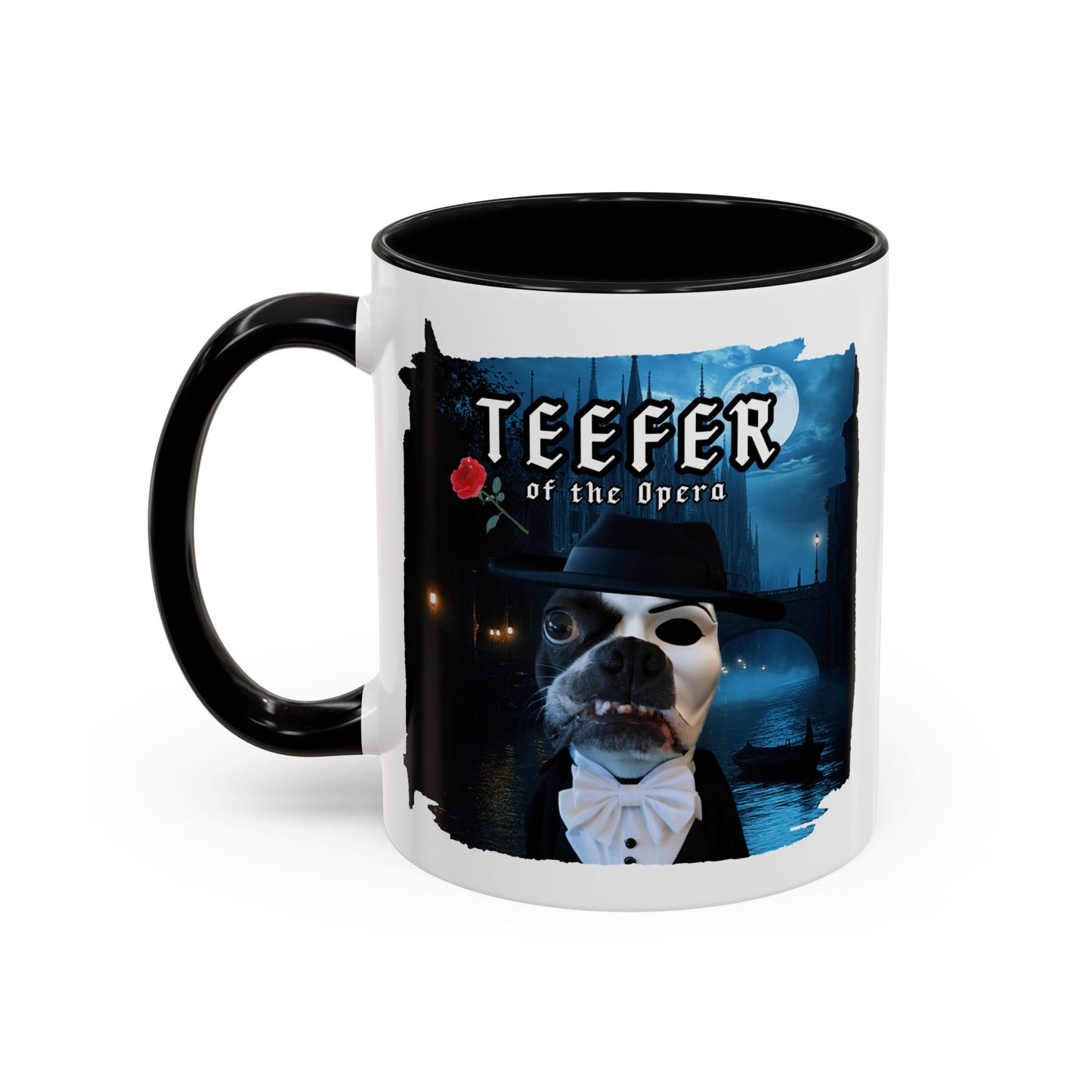 Teefer of the Opera Accent Mug: Sips in the Spotlight