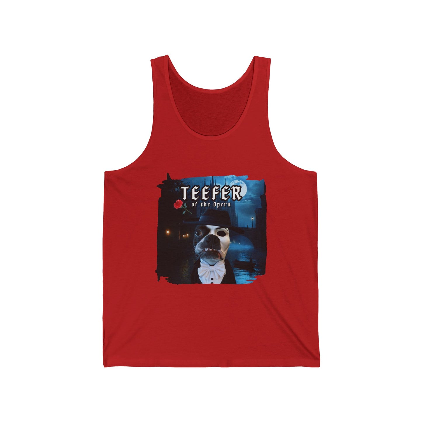 Teefer of the Opera Unisex Tank Top: Stage Presence Wear