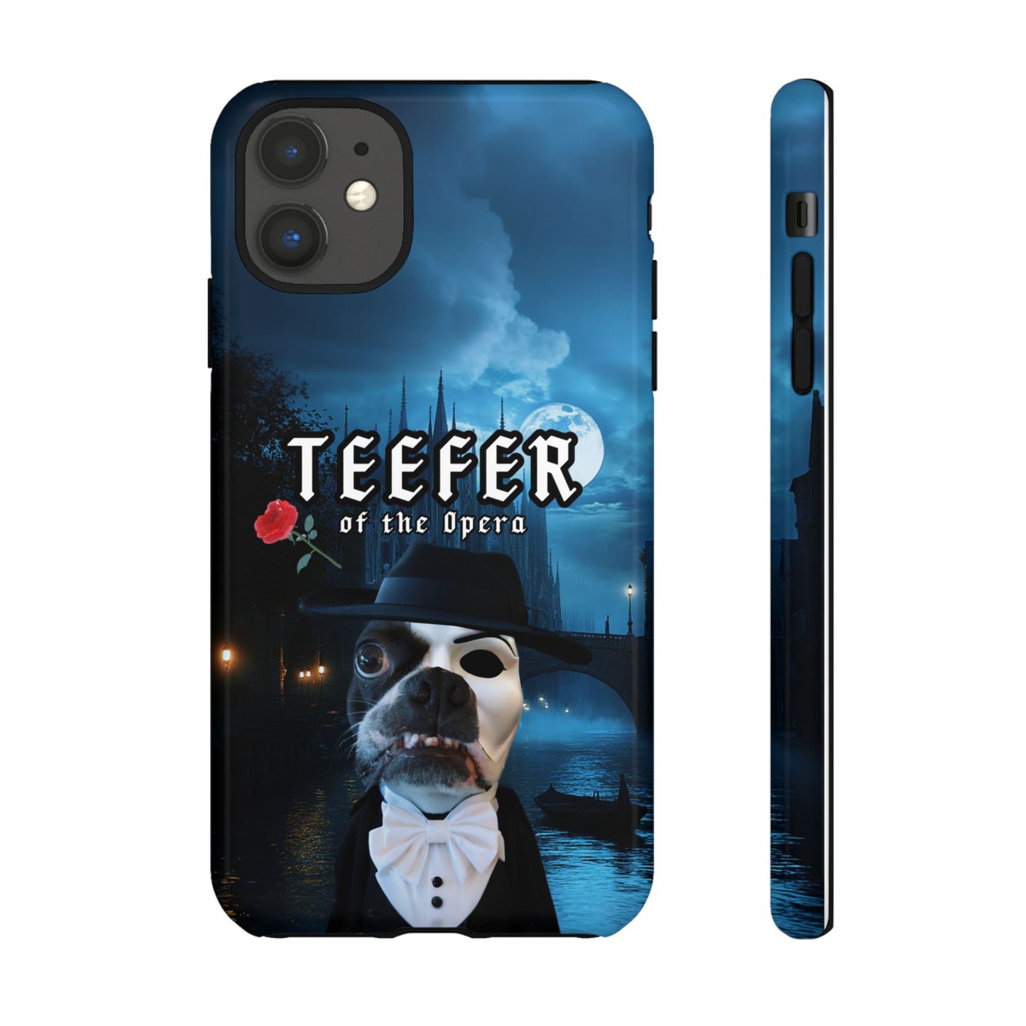 Teefer of the Opera Phone Case: Dramatic Elegance