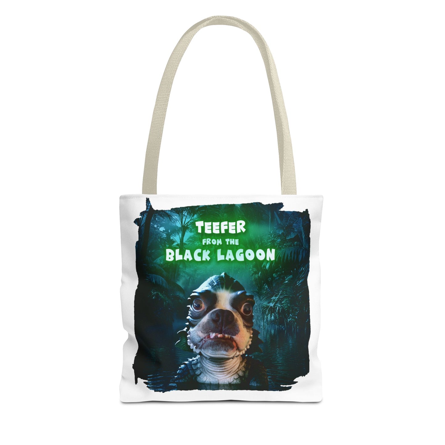 Teefer from the Black Lagoon Tote Bag: Lakeside Lore