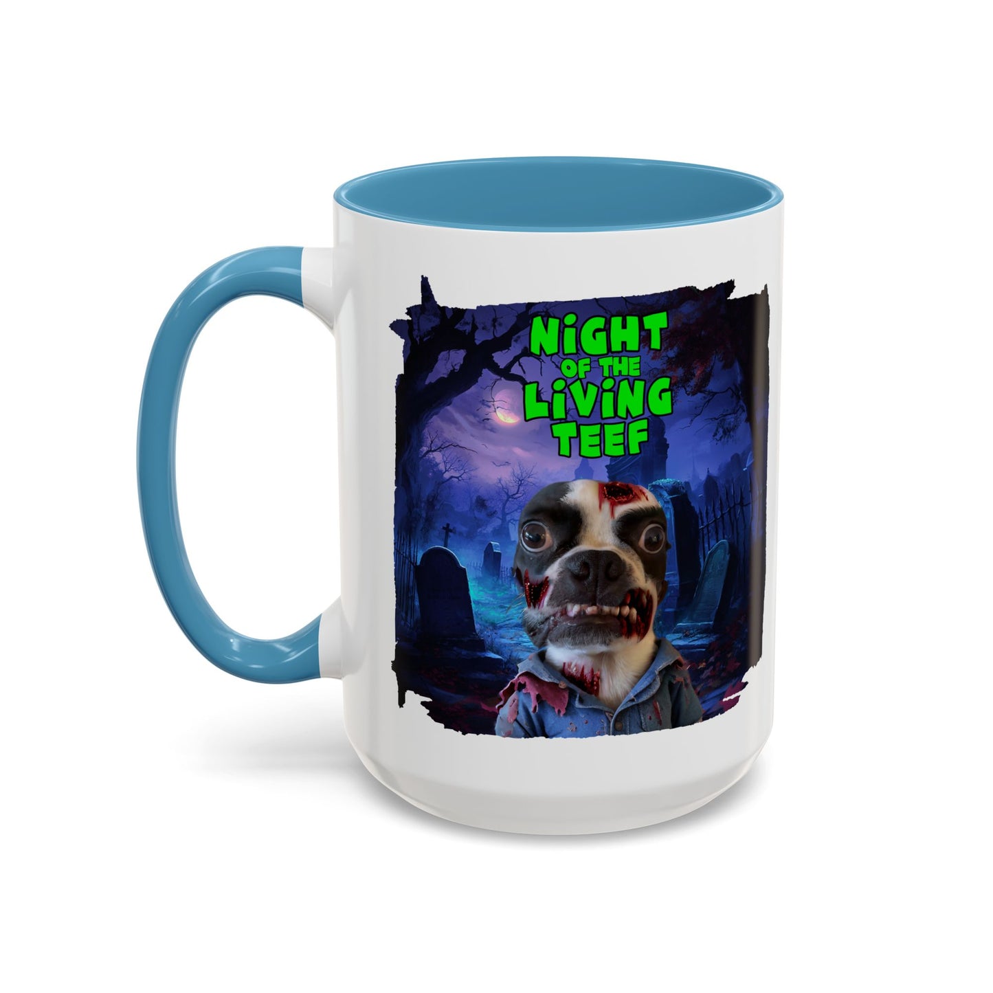 Night of the Living Teef Accent Mug: Zombie Sips
