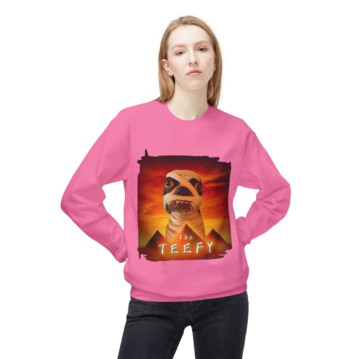 The Teefy Crewneck Sweatshirt: Ancient Comfort