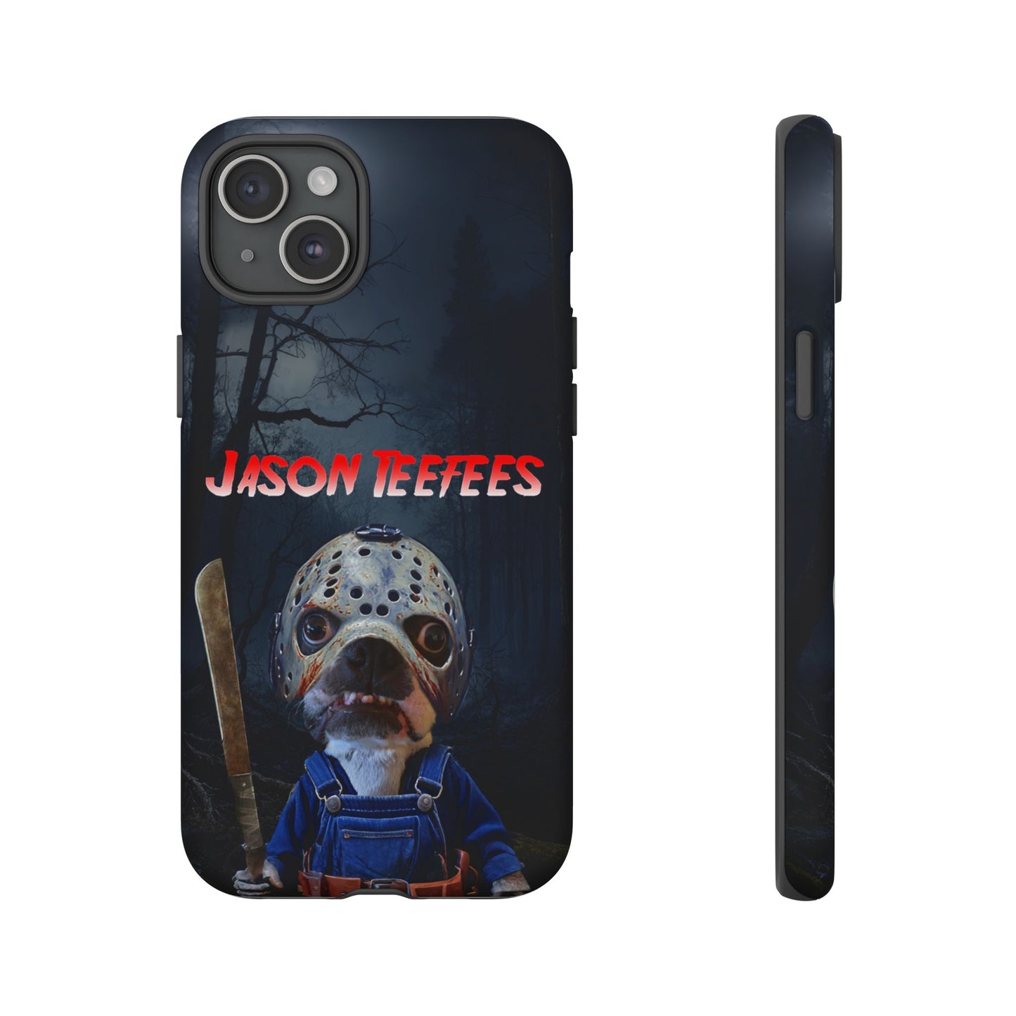 Masked Mischief: Jason Teefees Phone Case