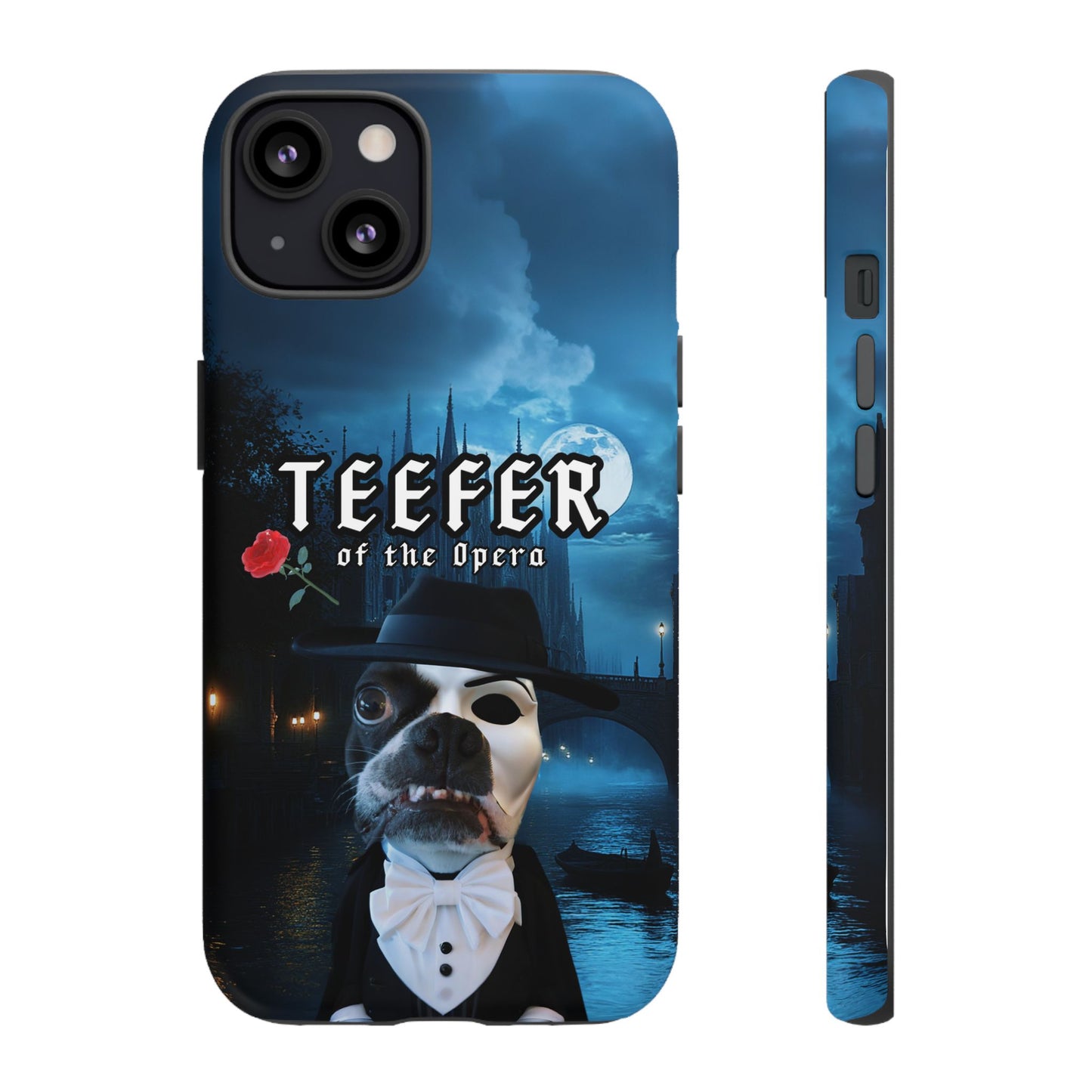 Teefer of the Opera Phone Case: Dramatic Elegance