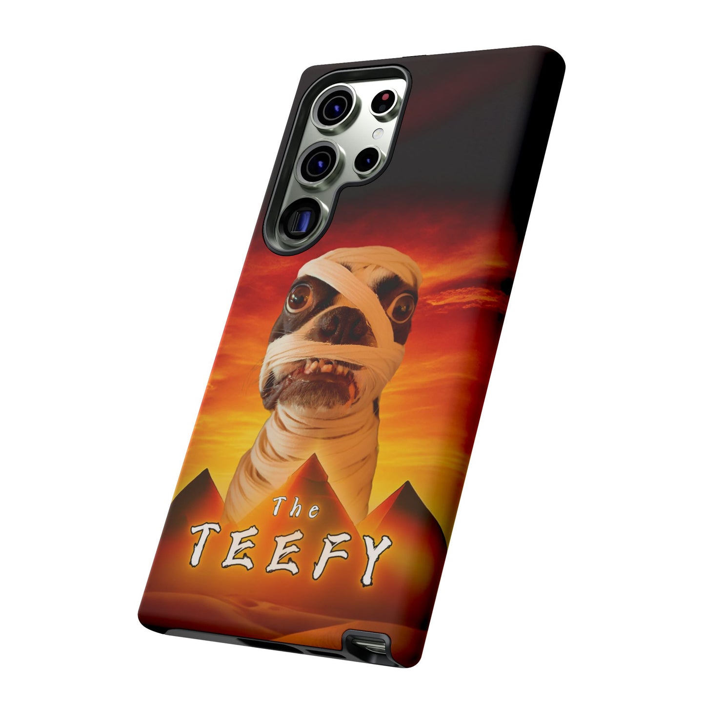 The Teefy Phone Case: Perfect for Teef and Classic Horror Enthusiasts
