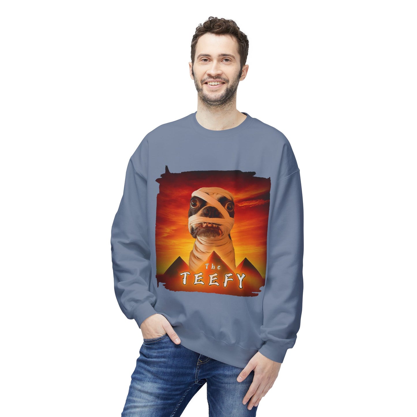 The Teefy Crewneck Sweatshirt: Ancient Comfort