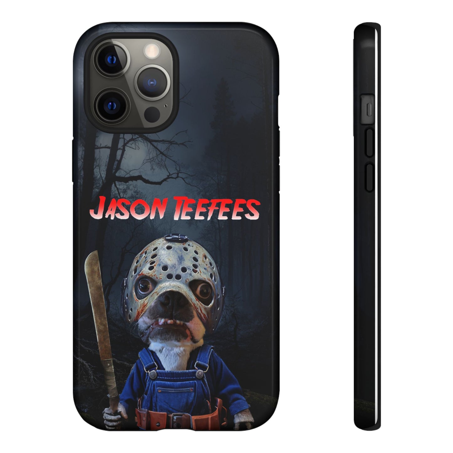 Masked Mischief: Jason Teefees Phone Case