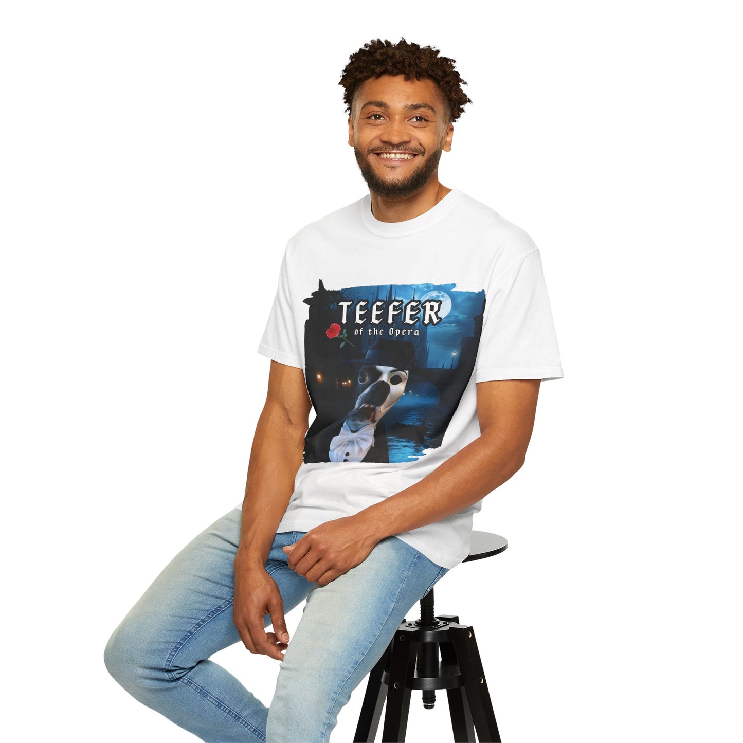 Teefer of the Opera Unisex T-Shirt: Curtain Call Comfort