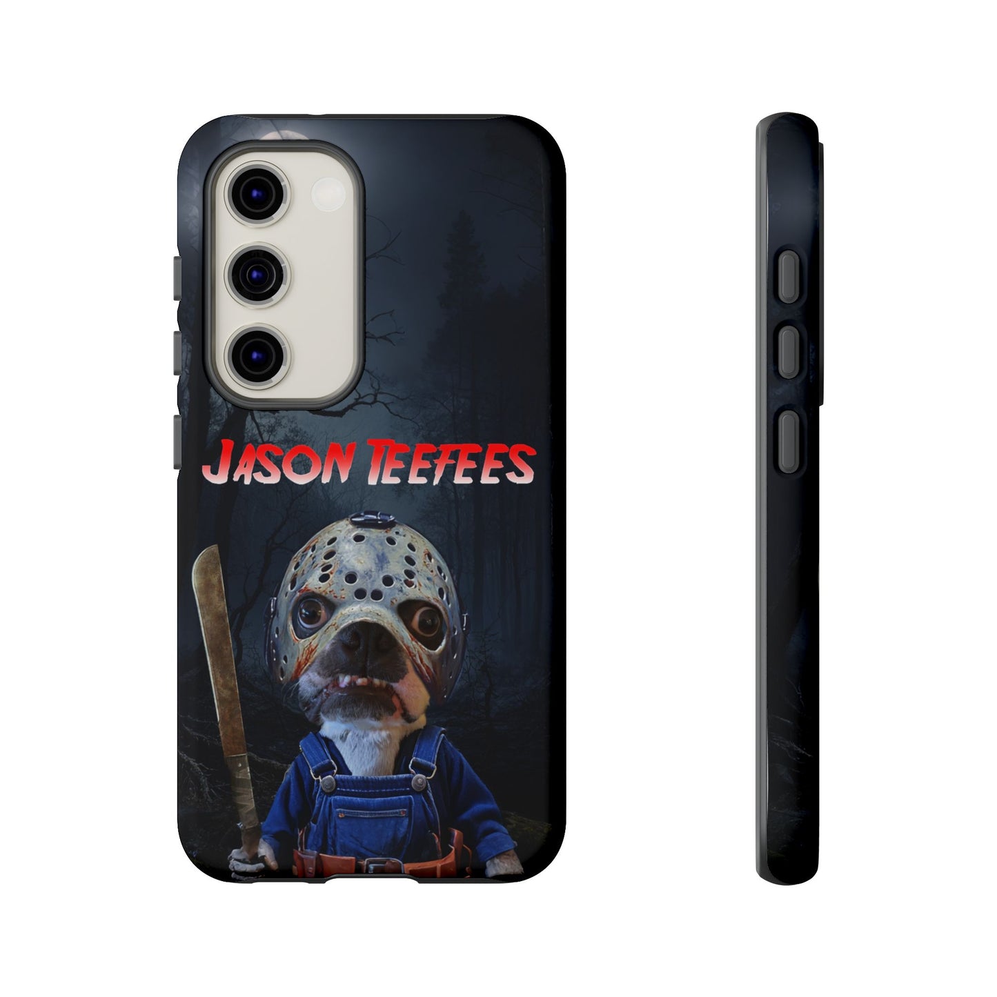 Masked Mischief: Jason Teefees Phone Case