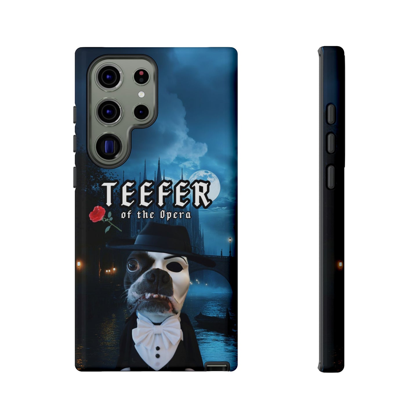 Teefer of the Opera Phone Case: Dramatic Elegance