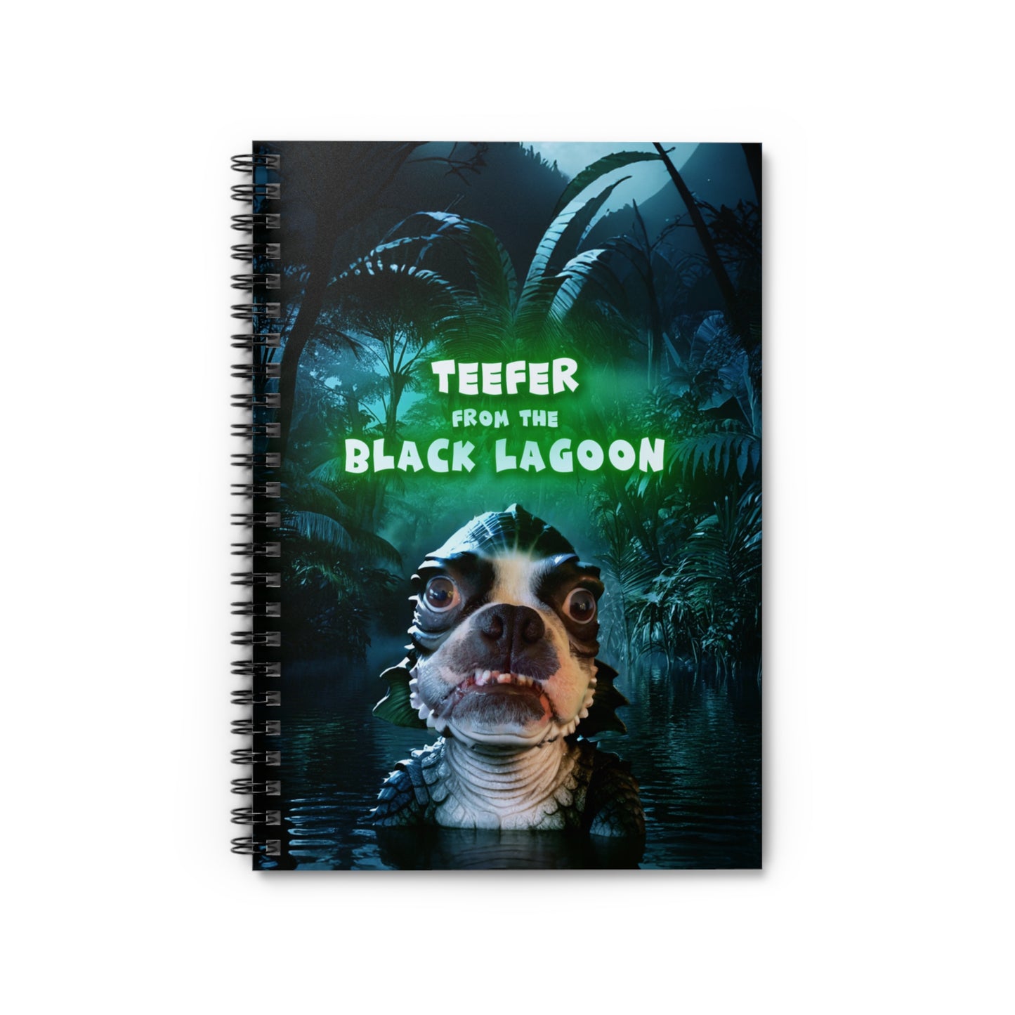 Teefer from the Black Lagoon: Creepy Chronicles Notebook