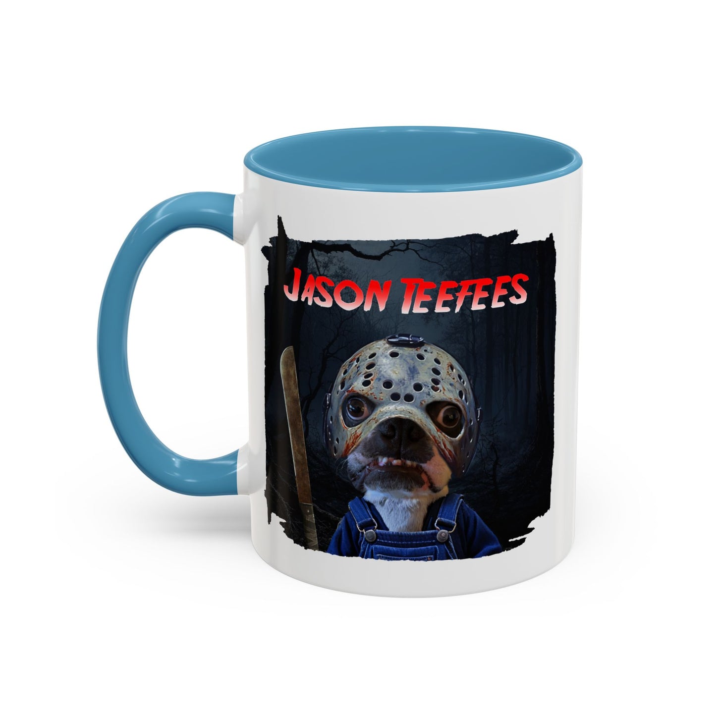 Jason Teefees Accent Mug: Camp Crystal Brews