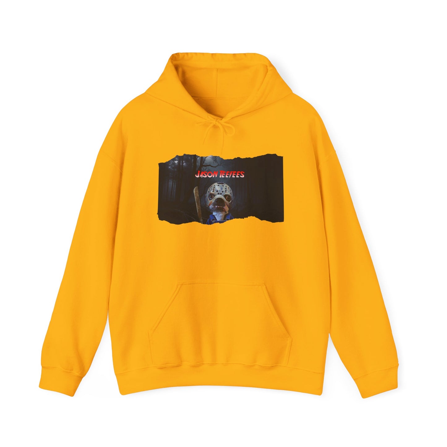 Jason Teefees Unisex Pullover Hoodie: Camp Crystal Comfort