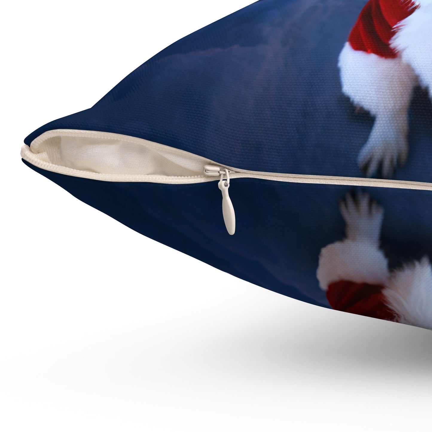 Santa Teef Holiday Pillow