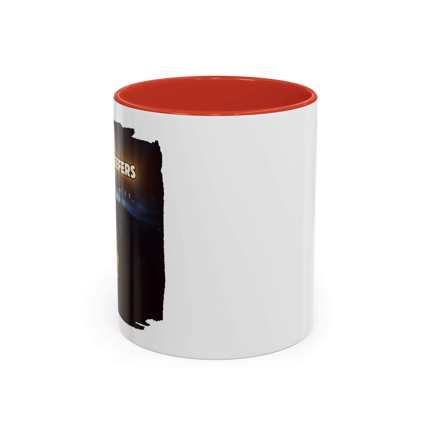 Michael Teefers Accent Mug – Brew with a Slasher Twist