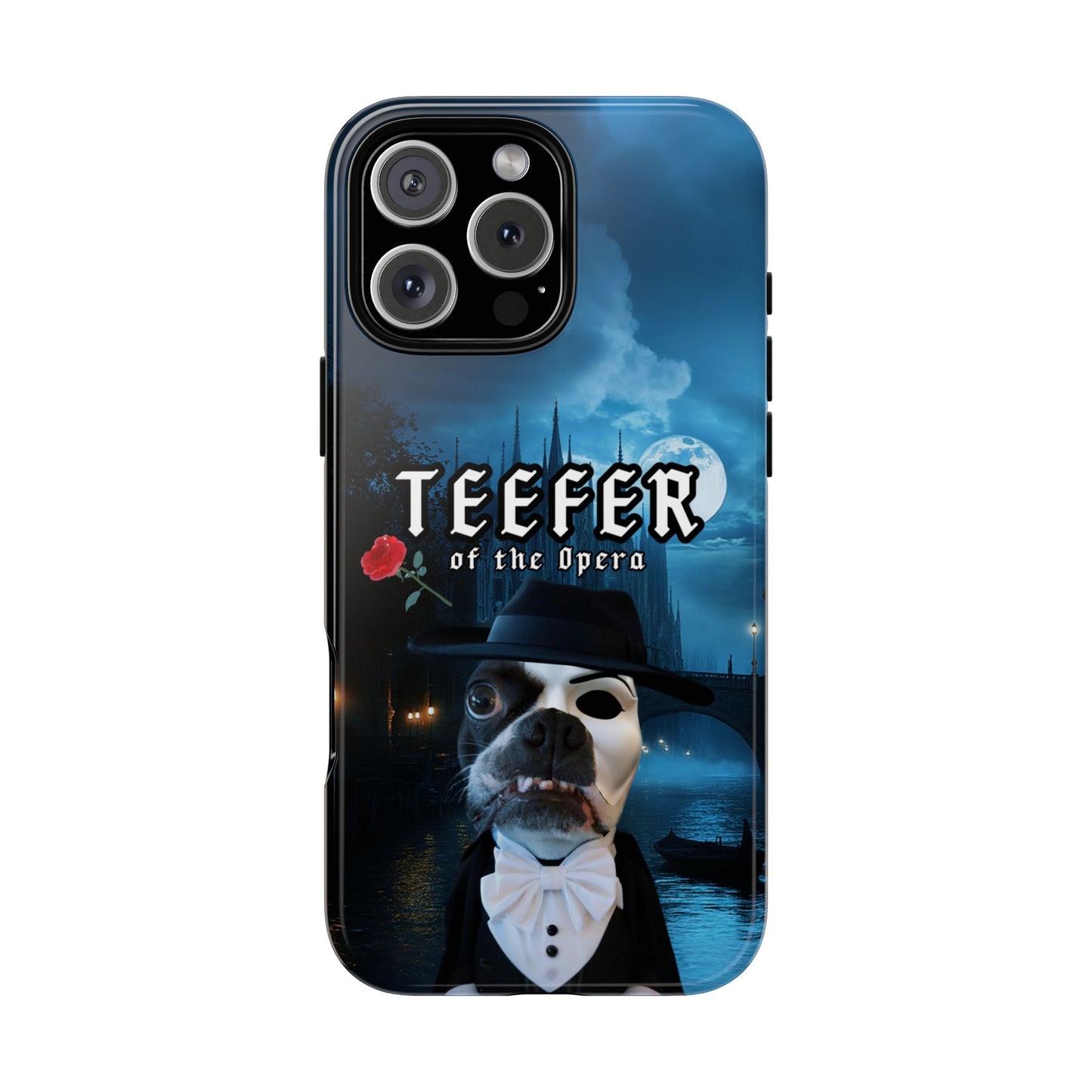 Teefer of the Opera Phone Case: Dramatic Elegance