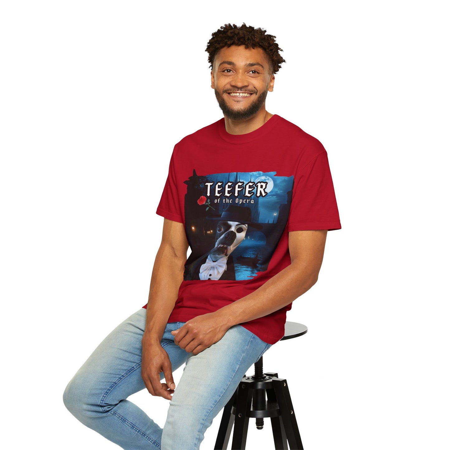 Teefer of the Opera Unisex T-Shirt: Curtain Call Comfort