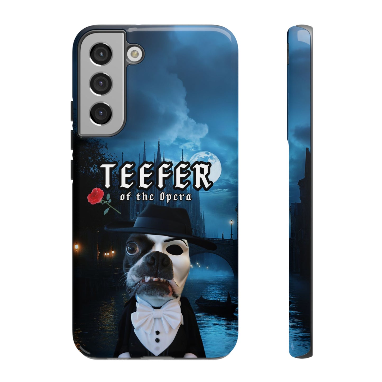 Teefer of the Opera Phone Case: Dramatic Elegance