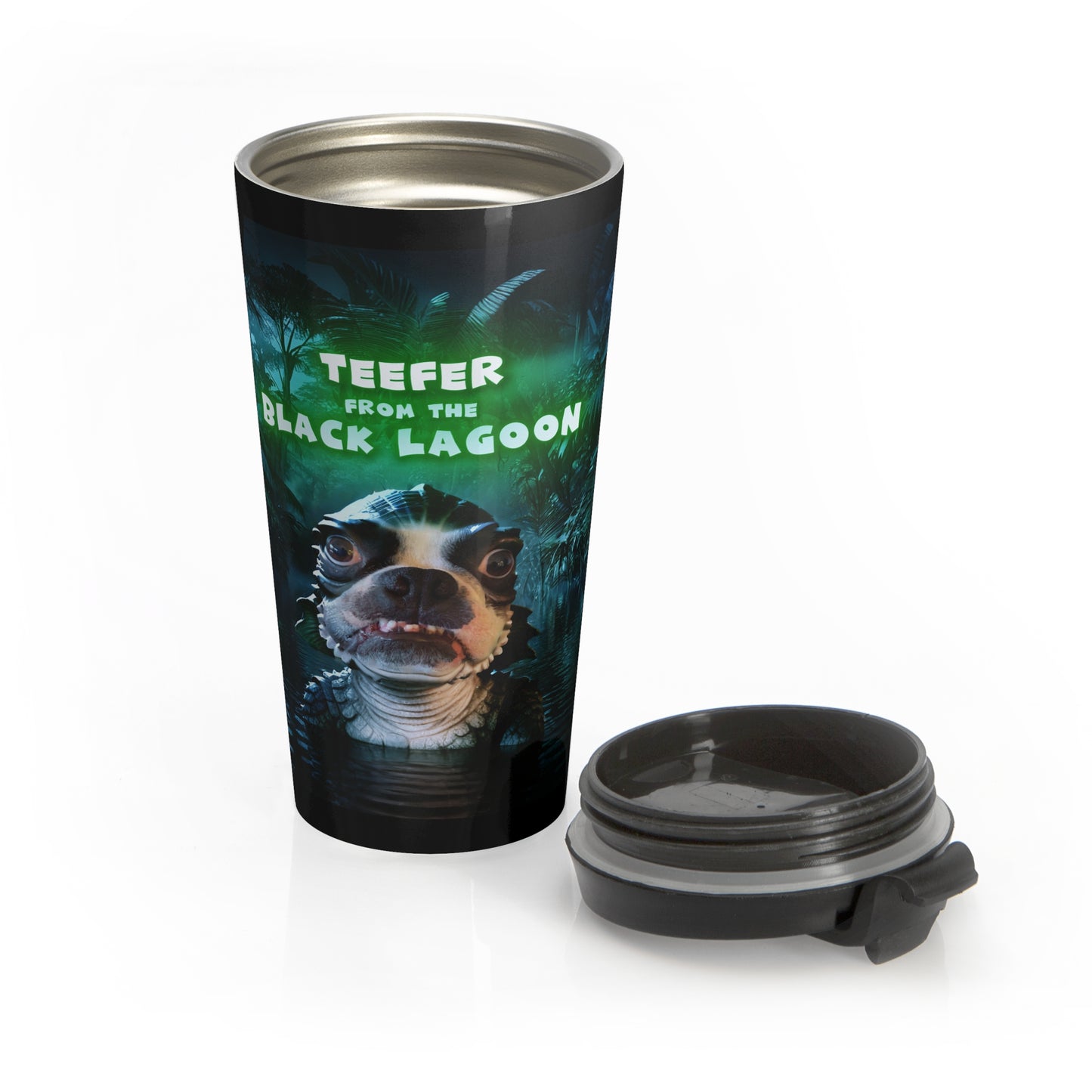 Swamp Sips: Teefer from the Black Lagoon Travel Mug