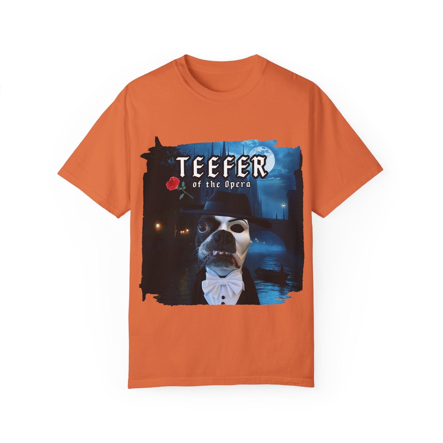 Teefer of the Opera Unisex T-Shirt: Curtain Call Comfort