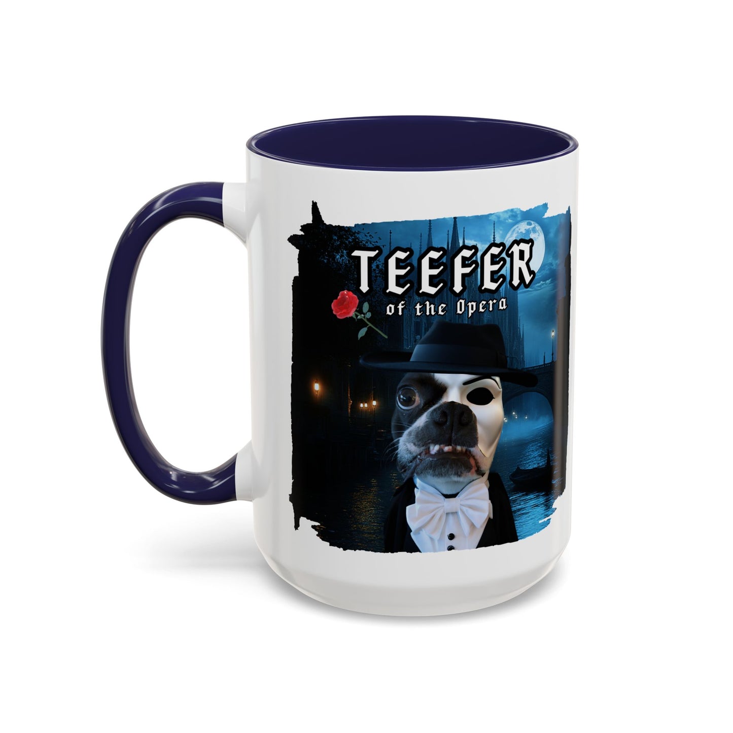 Teefer of the Opera Accent Mug: Sips in the Spotlight