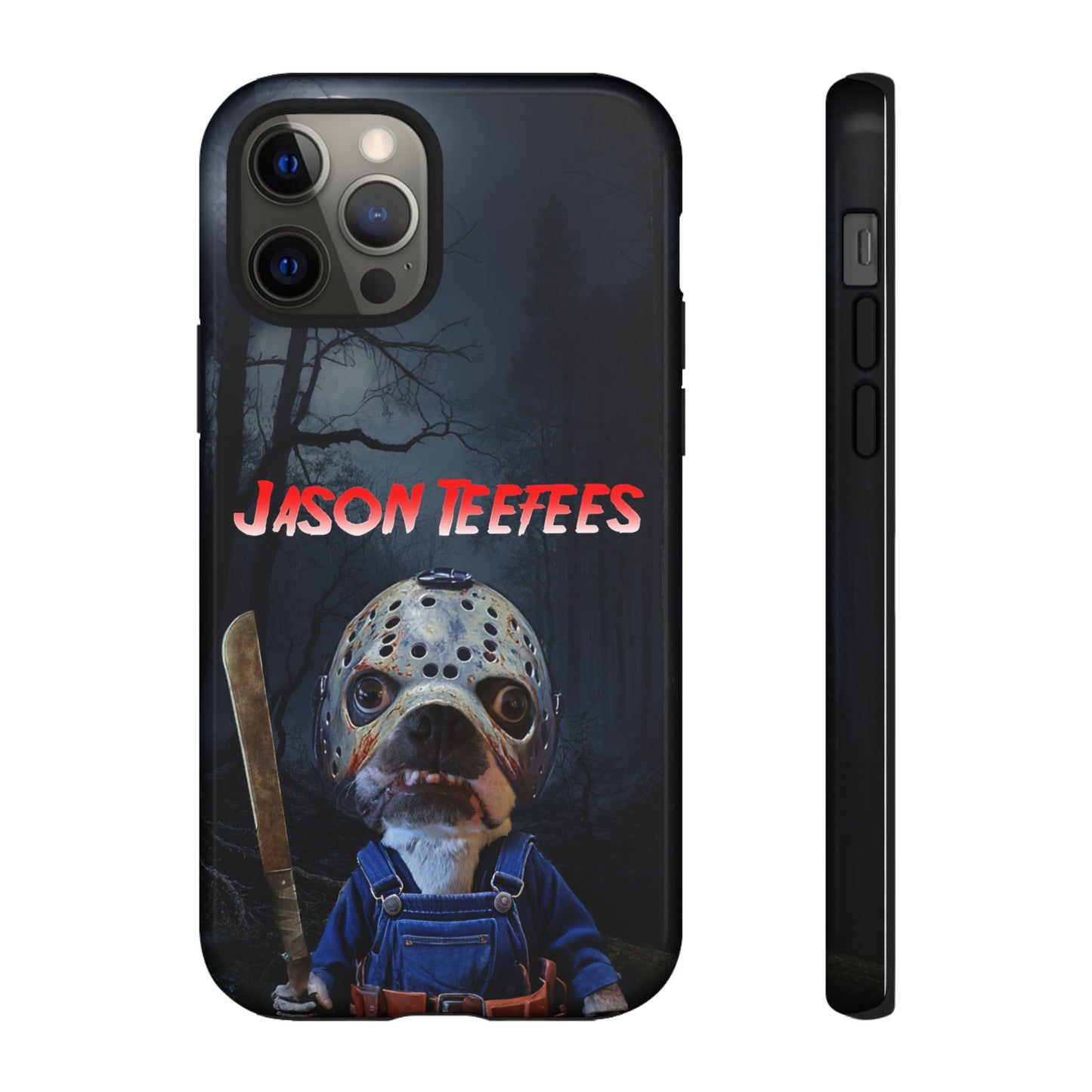 Masked Mischief: Jason Teefees Phone Case