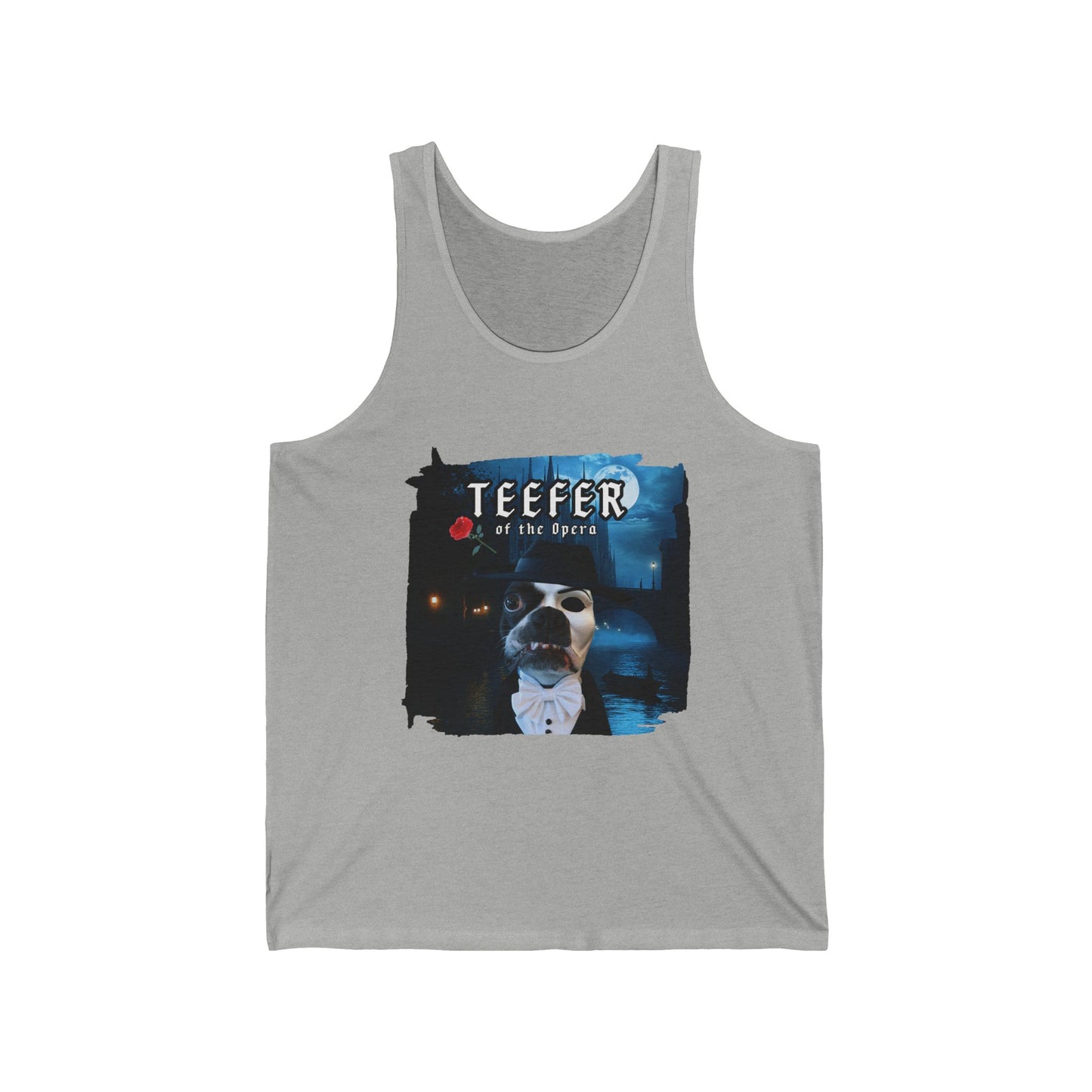 Teefer of the Opera Unisex Tank Top: Stage Presence Wear