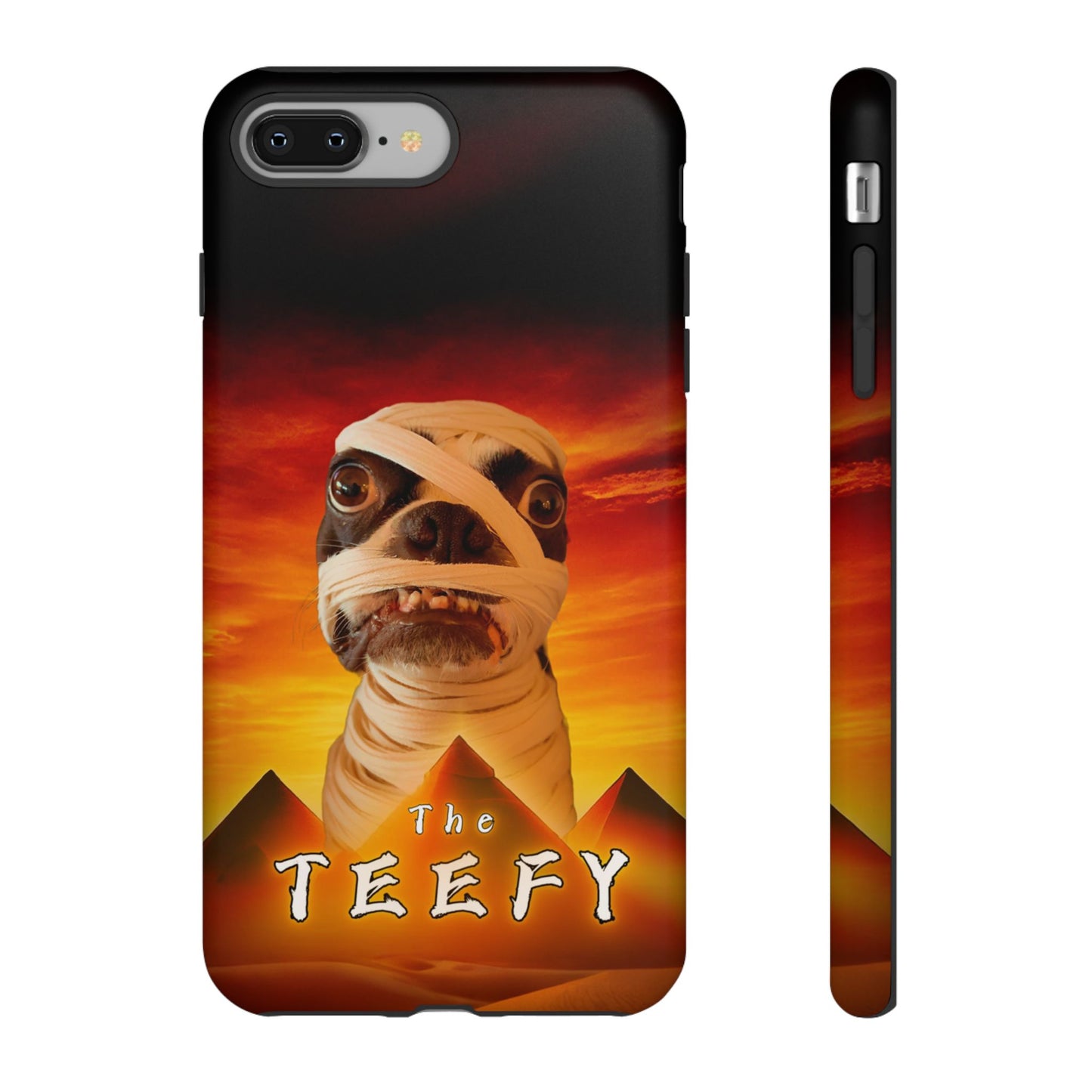 The Teefy Phone Case: Perfect for Teef and Classic Horror Enthusiasts
