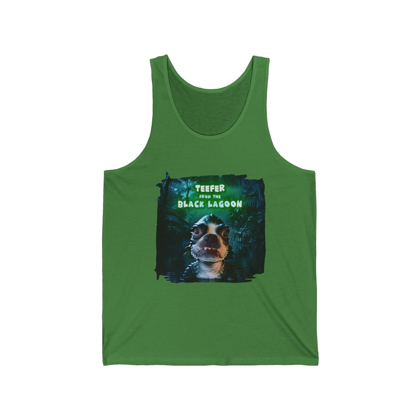 Teefer from the Black Lagoon Unisex Tank Top: Lagoon Explorer