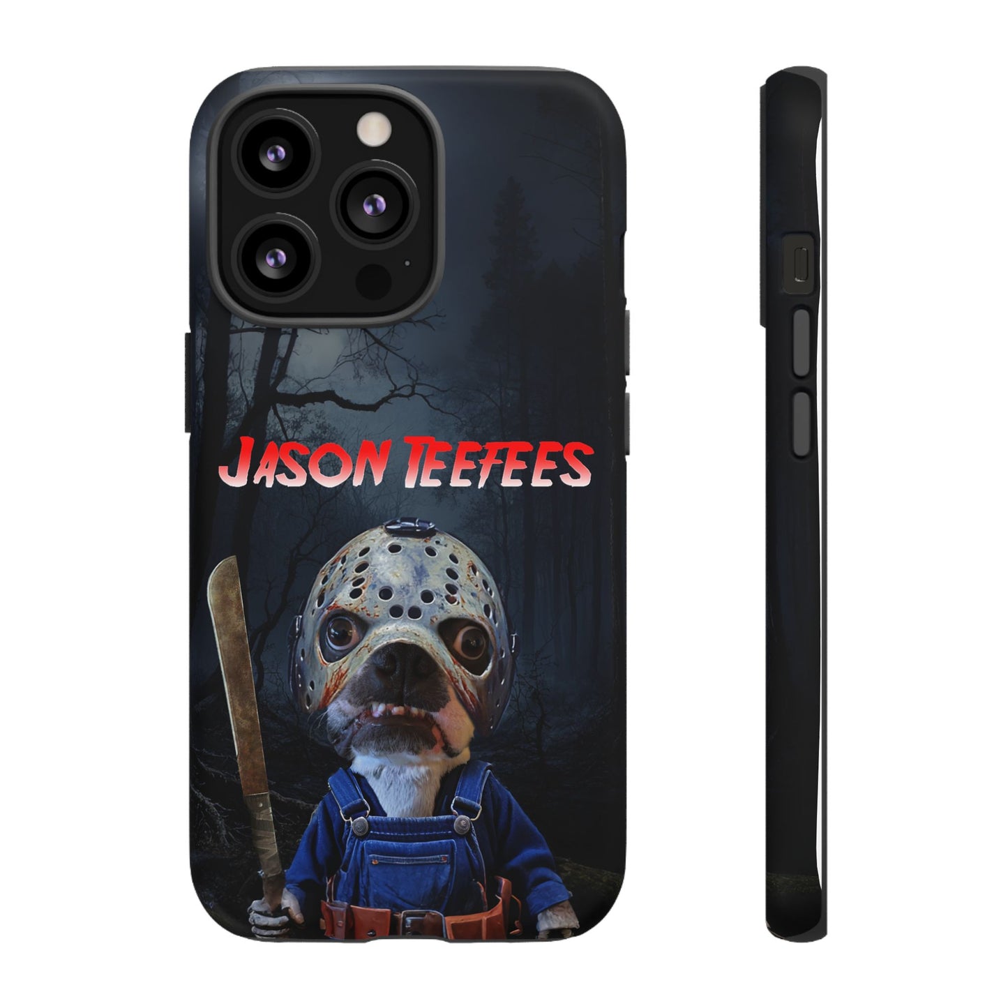 Masked Mischief: Jason Teefees Phone Case