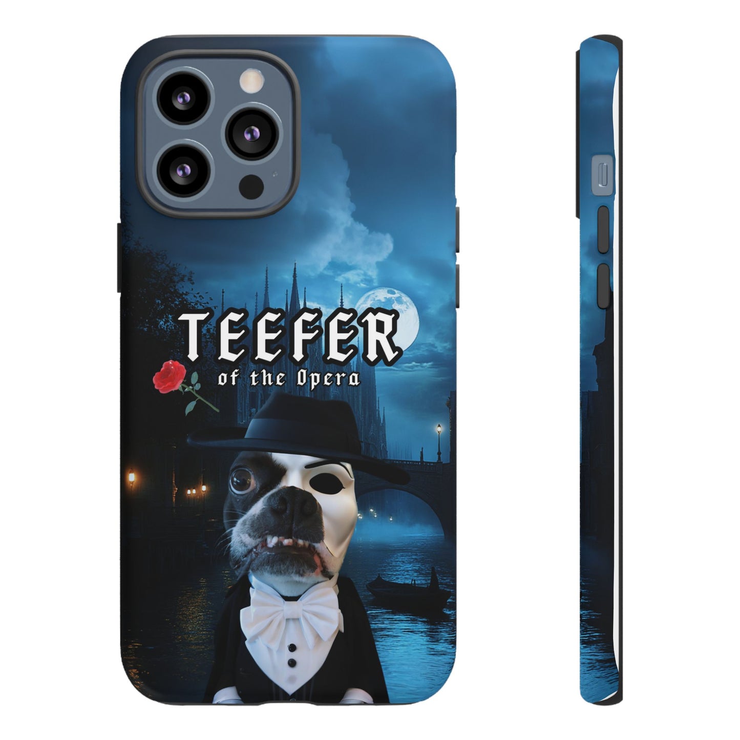 Teefer of the Opera Phone Case: Dramatic Elegance