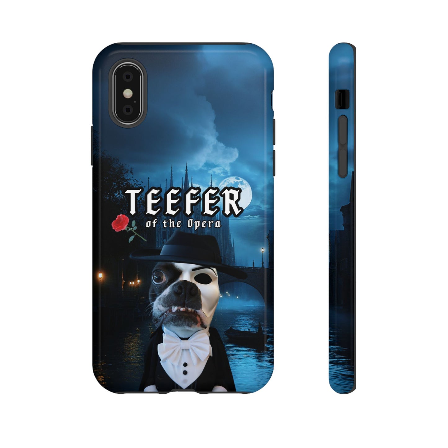Teefer of the Opera Phone Case: Dramatic Elegance